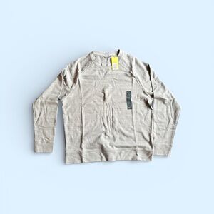 All in Motion Men's Light Brown Long Sleeve Sweatshirt